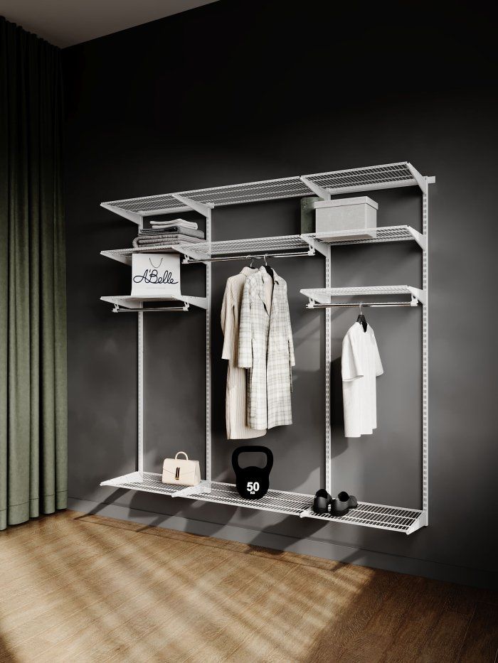 Гардеробная система Abelle AB-1835 LUXE, металл